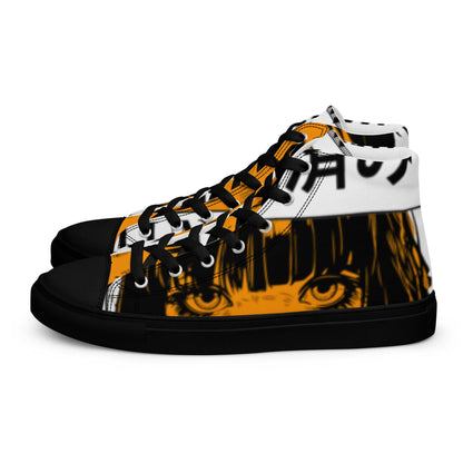 Men's High Top Canvas Shoes - Anime - Lunar Leaf