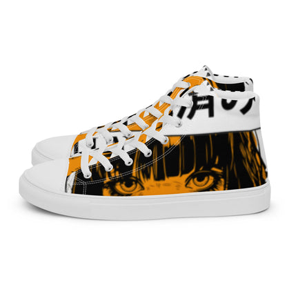 Men's High Top Canvas Shoes - Anime - Lunar Leaf