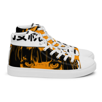 Men's High Top Canvas Shoes - Anime - Lunar Leaf