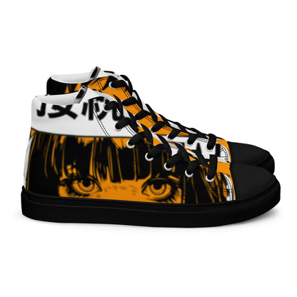 Men's High Top Canvas Shoes - Anime - Lunar Leaf