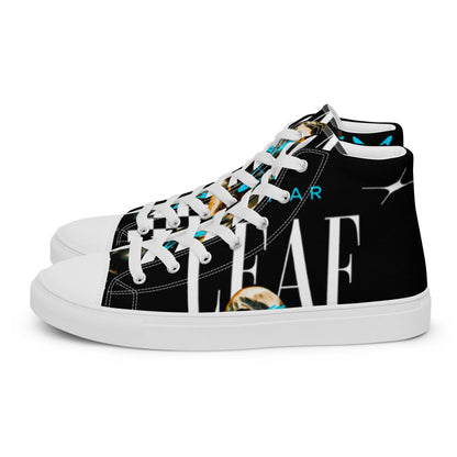 Women’s High Top Canvas Shoes - Angel - Lunar Leaf