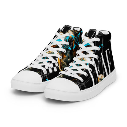 Women’s High Top Canvas Shoes - Angel - Lunar Leaf