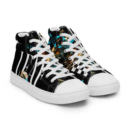 Women’s High Top Canvas Shoes - Angel - Lunar Leaf