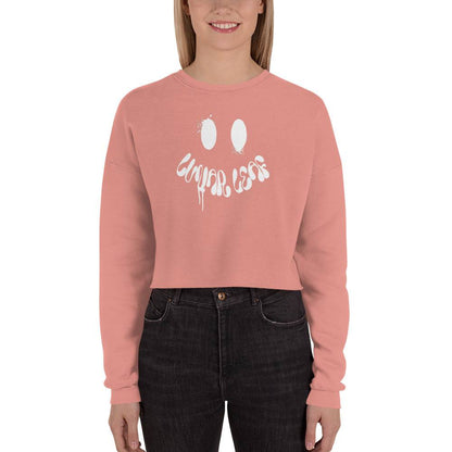 Lunar Leaf - Smile Cropped Sweatshirt - Lunar Leaf